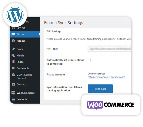 Integration with WordPress / Woocommerce
